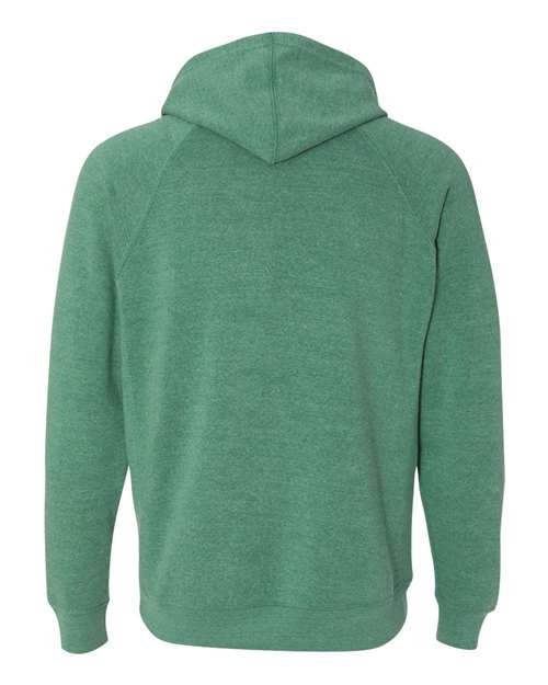 Independent Trading Co. Special Blend Raglan Hooded Sweatshirt PRM33SBP - Sea Green