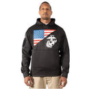 Rothco US Flag / USMC Eagle, Globe, & Anchor Concealed Carry Hoodie. Item