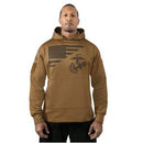 Rothco US Flag / USMC Eagle, Globe, & Anchor Concealed Carry Hoodie. Item
