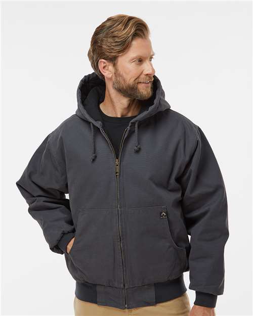 DRI DUCK Cheyenne Boulder Cloth™ Hooded Jacket with Tricot Quilt Lining 5020