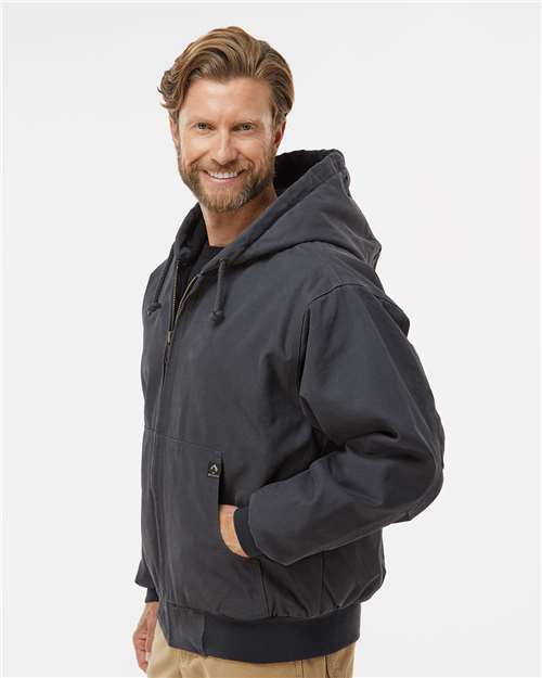 DRI DUCK Cheyenne Boulder Cloth™ Hooded Jacket with Tricot Quilt Lining 5020