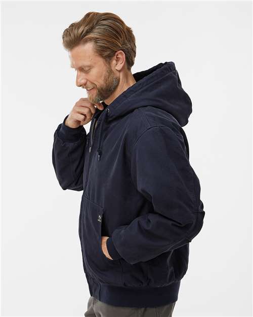 DRI DUCK Cheyenne Boulder Cloth™ Hooded Jacket with Tricot Quilt Lining 5020