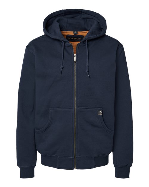 DRI DUCK Crossfire Heavyweight Power Fleece Hooded Jacket with Thermal Lining 7033