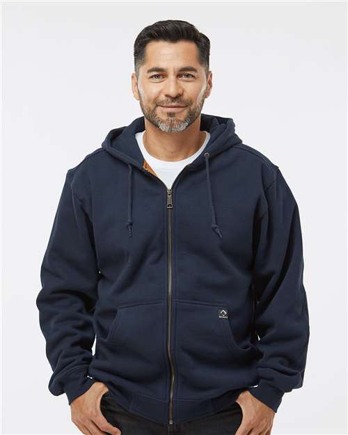 DRI DUCK Crossfire Heavyweight Power Fleece Hooded Jacket with Thermal Lining 7033