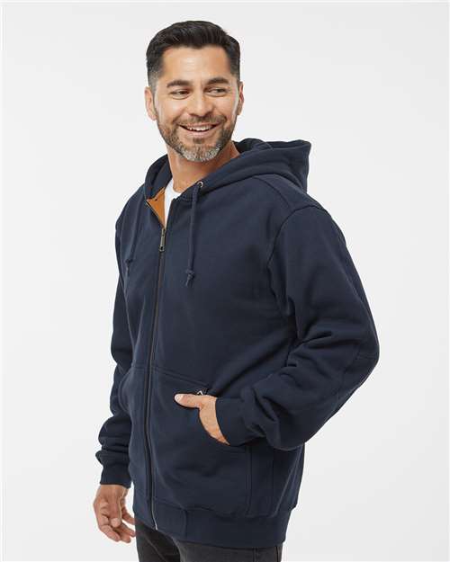 DRI DUCK Crossfire Heavyweight Power Fleece Hooded Jacket with Thermal Lining 7033