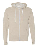 Independent Trading Co. Heathered French Terry Full-Zip Hooded Sweatshirt PRM90HTZ