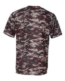 Badger Digital Camo T-Shirt 4180 - Maroon Digital