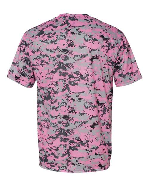 Badger Digital Camo T-Shirt 4180 - Pink Digital
