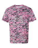Badger Digital Camo T-Shirt 4180 - Pink Digital
