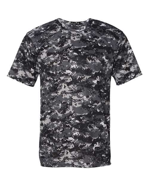 Badger Digital Camo T-Shirt 4180 - Graphite Digital