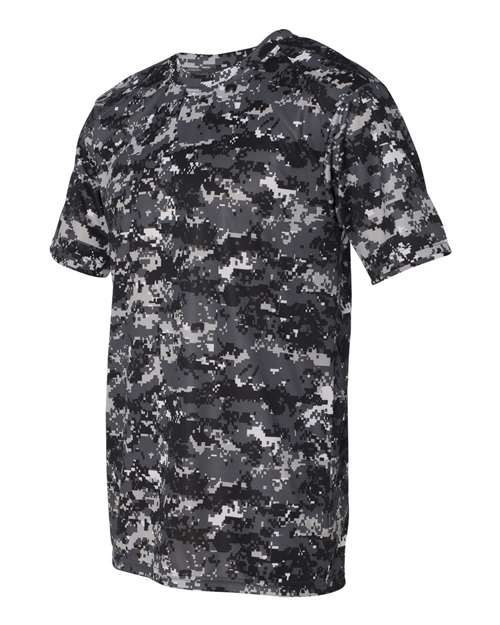 Badger Digital Camo T-Shirt 4180 - Graphite Digital
