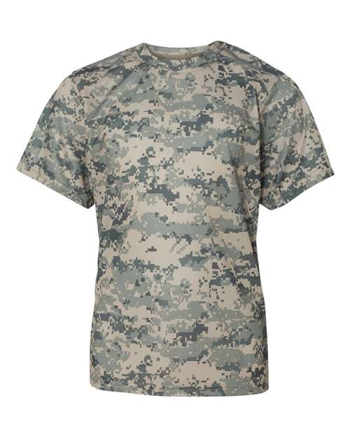 Badger Youth Digital Camo T-Shirt 2180 - Sand Digital