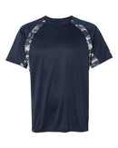 Badger Hook Digital T-Shirt 4140 - Navy/ Navy