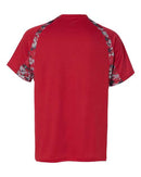 Badger Hook Digital T-Shirt 4140 - Red/ Red