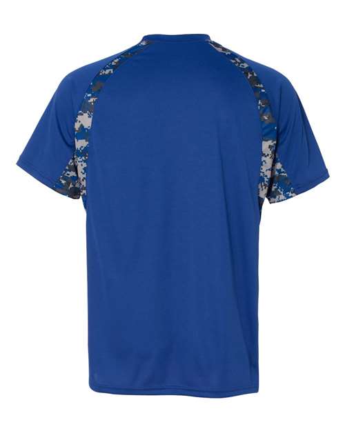 Badger Hook Digital T-Shirt 4140 - Royal/ Royal
