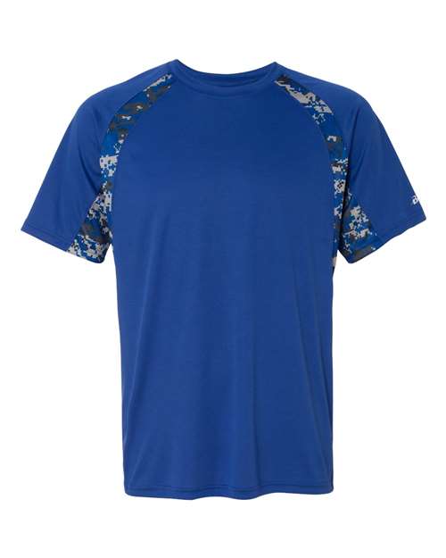 Badger Hook Digital T-Shirt 4140 - Royal/ Royal
