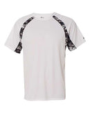 Badger Hook Digital T-Shirt 4140 - White/ Black