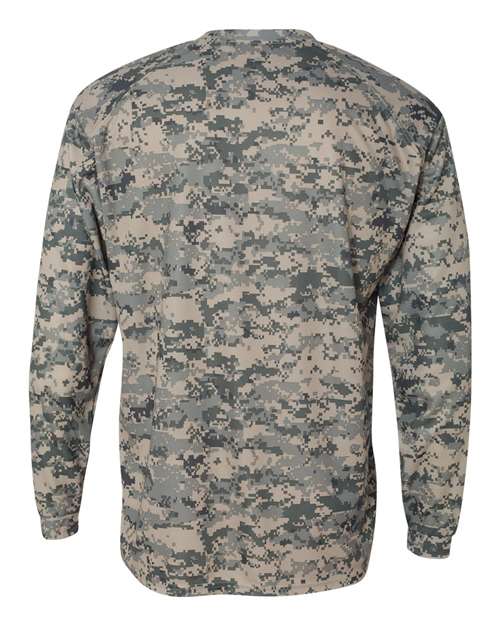 Badger Digital Camo Long Sleeve T-Shirt 4184 - Sand Digital