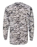 Badger Digital Camo Long Sleeve T-Shirt 4184 - White Digital