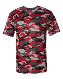 Badger Camo T-Shirt 4181 - Red