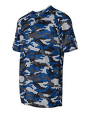 Badger Camo T-Shirt 4181 - Royal