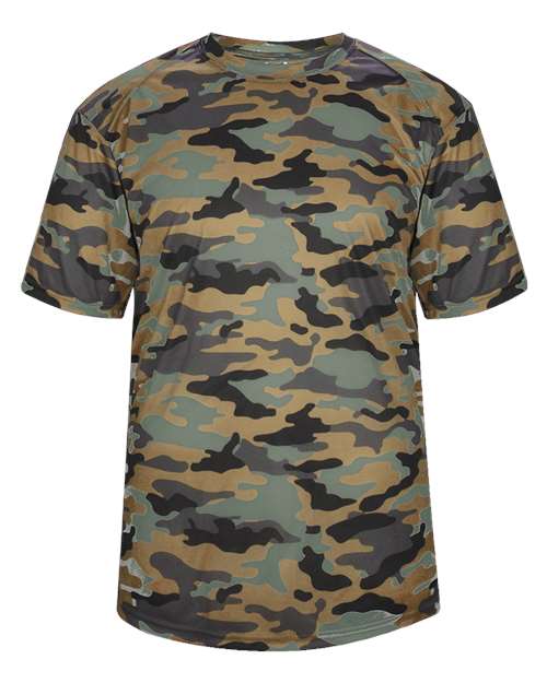 Badger Camo T-Shirt 4181 - Sand