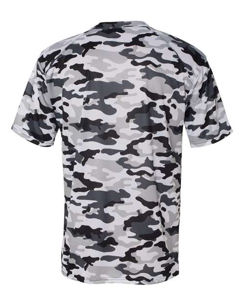 Badger Camo T-Shirt 4181 - White