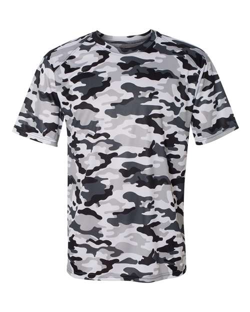 Badger Camo T-Shirt 4181 - White