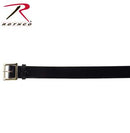 Rothco Black Genuine Cowhide Garrison Belt. Item