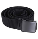 Rothco Nylon Web Belt - Black Webbing. Item
