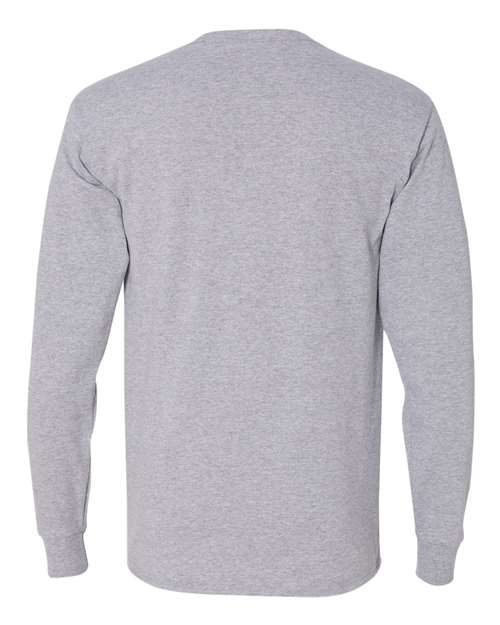 JERZEES Dri-Power® Long Sleeve 50/50 T-Shirt 29LSR - Athletic Heather