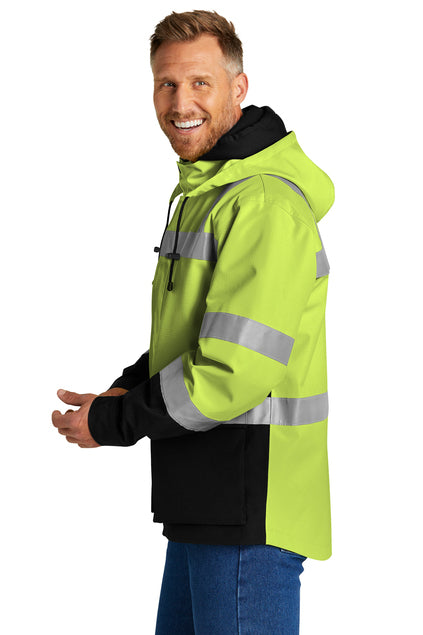 CornerStone [CSJ502] ANSI 107 Class 3 Waterproof Ripstop 3-In-1 Parka with Reflective Tape. Live Chat for Bulk Discounts.