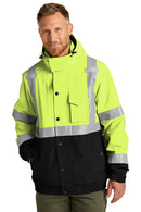 CornerStone [CSJ501] ANSI 107 Class 3 Waterproof Insulated Ripstop Bomber Jacket with Reflective Trim. Live Chat for Bulk Discounts.