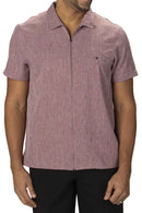 Edwards Mens V-Neck Zip Service Shirt [