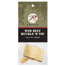 Rothco G.I. Type Web Belt Buckle And Tip Pack. Item
