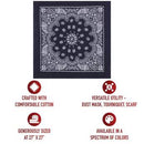 Rothco Trainmen Paisley Bandana – Extra-Large - 27” X 27". Item