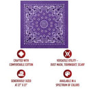 Rothco Trainmen Paisley Bandana – Extra-Large - 27” X 27". Item