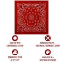 Rothco Trainmen Paisley Bandana – Extra-Large - 27” X 27". Item