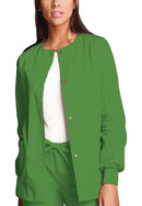Cherokee Snap Front Warm-Up Jacket. Item 4350 in CK WW ORIGINALS Collection. Live Chat for Bulk Discounts.