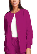 Cherokee Snap Front Warm-Up Jacket. Item 4350 in CK WW ORIGINALS Collection. Live Chat for Bulk Discounts.
