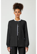 Cherokee Snap Front Warm-Up Jacket. Item 4350 in CK WW ORIGINALS Collection. Live Chat for Bulk Discounts.