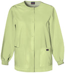 Cherokee Snap Front Warm-Up Jacket. Item 4350 in CK WW ORIGINALS Collection. Live Chat for Bulk Discounts.