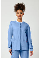 Cherokee Snap Front Warm-Up Jacket. Item 4350 in CK WW ORIGINALS Collection. Live Chat for Bulk Discounts.