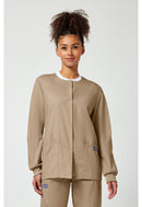 Cherokee Snap Front Warm-Up Jacket. Item 4350 in CK WW ORIGINALS Collection. Live Chat for Bulk Discounts.