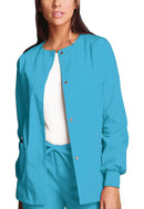 Cherokee Snap Front Warm-Up Jacket. Item 4350 in CK WW ORIGINALS Collection. Live Chat for Bulk Discounts.