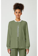Cherokee Snap Front Warm-Up Jacket. Item 4350 in CK WW ORIGINALS Collection. Live Chat for Bulk Discounts.