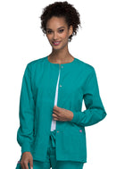 Cherokee Snap Front Warm-Up Jacket. Item 4350 in CK WW ORIGINALS Collection. Live Chat for Bulk Discounts.