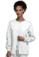 Cherokee Snap Front Warm-Up Jacket. Item 4350 in CK WW ORIGINALS Collection. Live Chat for Bulk Discounts.