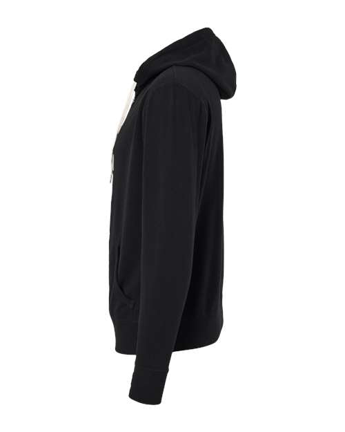 Independent Trading Co. Heathered French Terry Full-Zip Hooded Sweatshirt PRM90HTZ