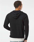 Independent Trading Co. Heathered French Terry Full-Zip Hooded Sweatshirt PRM90HTZ